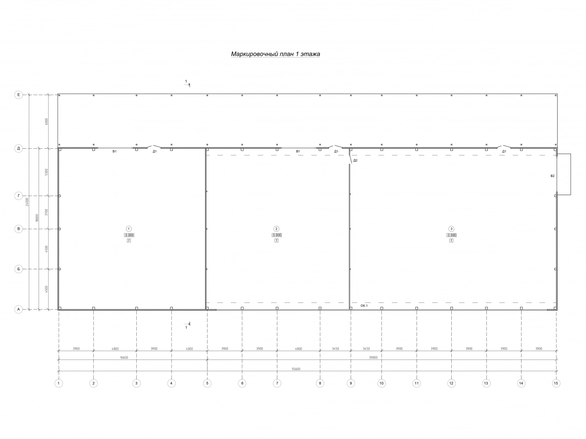 3D визуализация Каркасный склад из сэндвич-панелей - фото 9